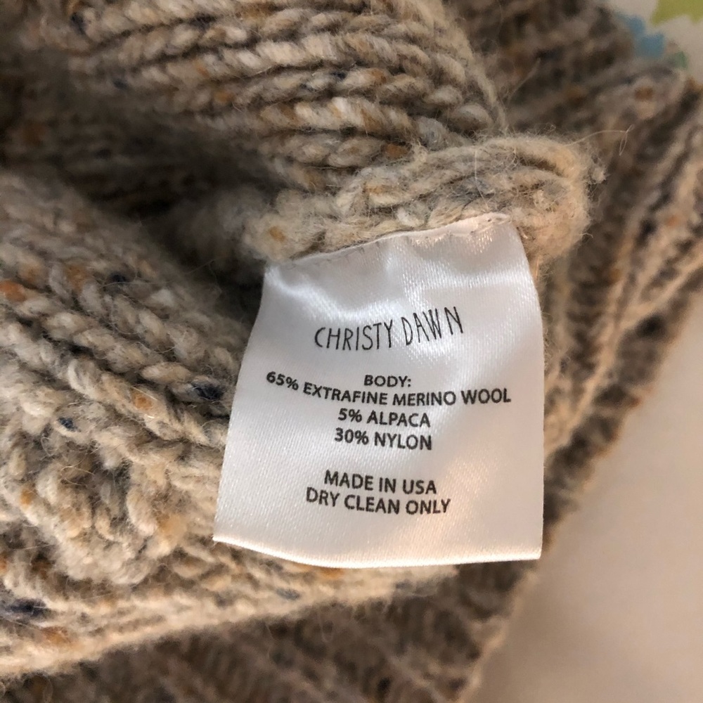 SOLD Christy Dawn The Frannie Sweater Oatcake - Picture 8 of 8